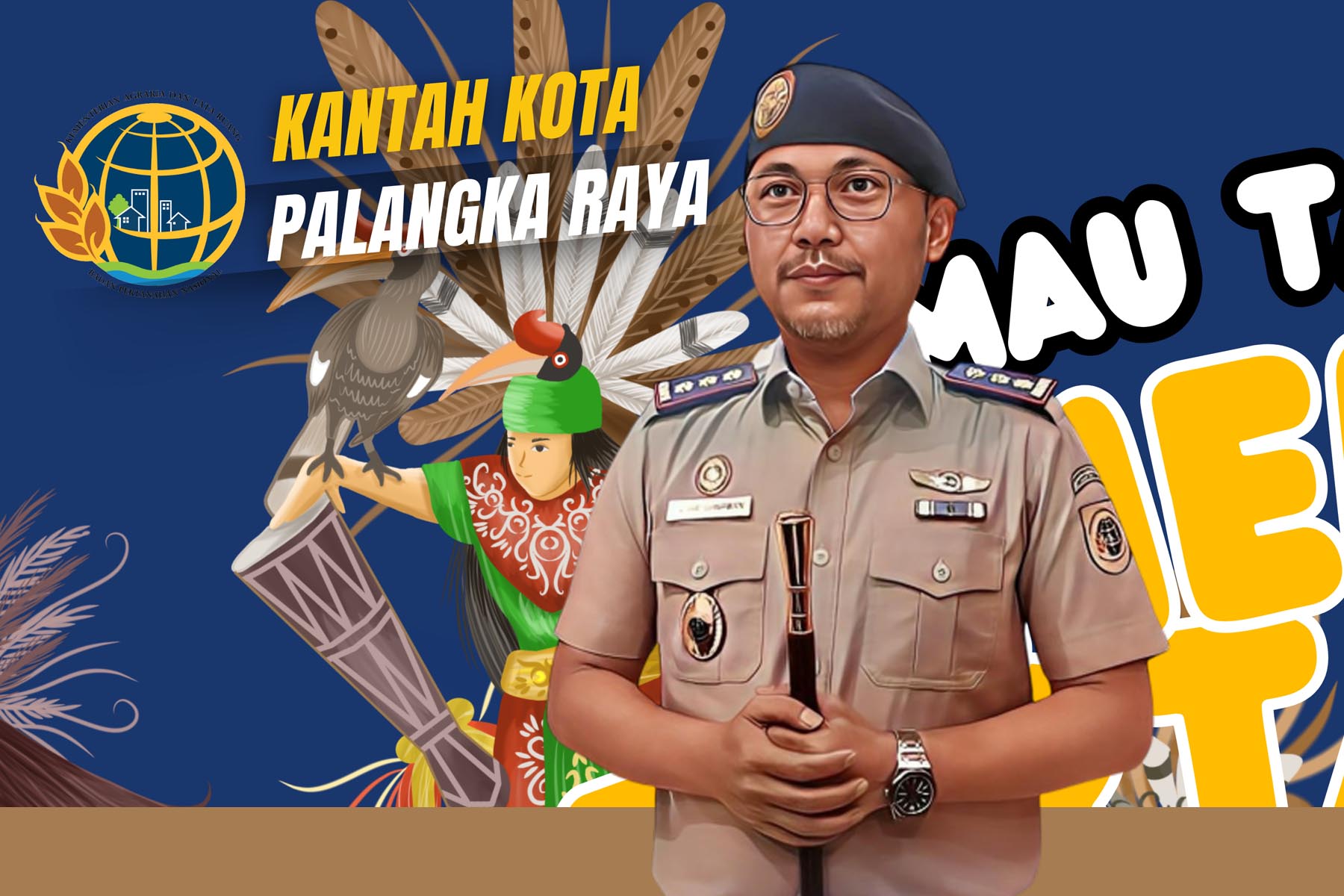 BPN Kota Palangka Raya Capai Target Kinerja 100 Persen