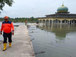 Tulang Bawang Geger Tanggul Jebol