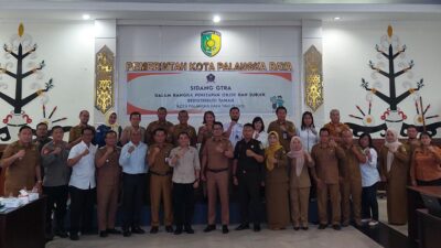 Reforma Agraria Palangka Raya Dipercepat Lewat Sidang GTRA 2 Sidang Gugus Tugas Reforma Agraria (GTRA). Sidang berlangsung di Aula Kantor Wali Kota Palangka Raya pada Selasa (6/5/2025).