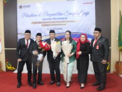 Nusron Wahid Lantik Ferdinan Adinoto sebagai Kepala Kantor Pertanahan Kota Palangka Raya