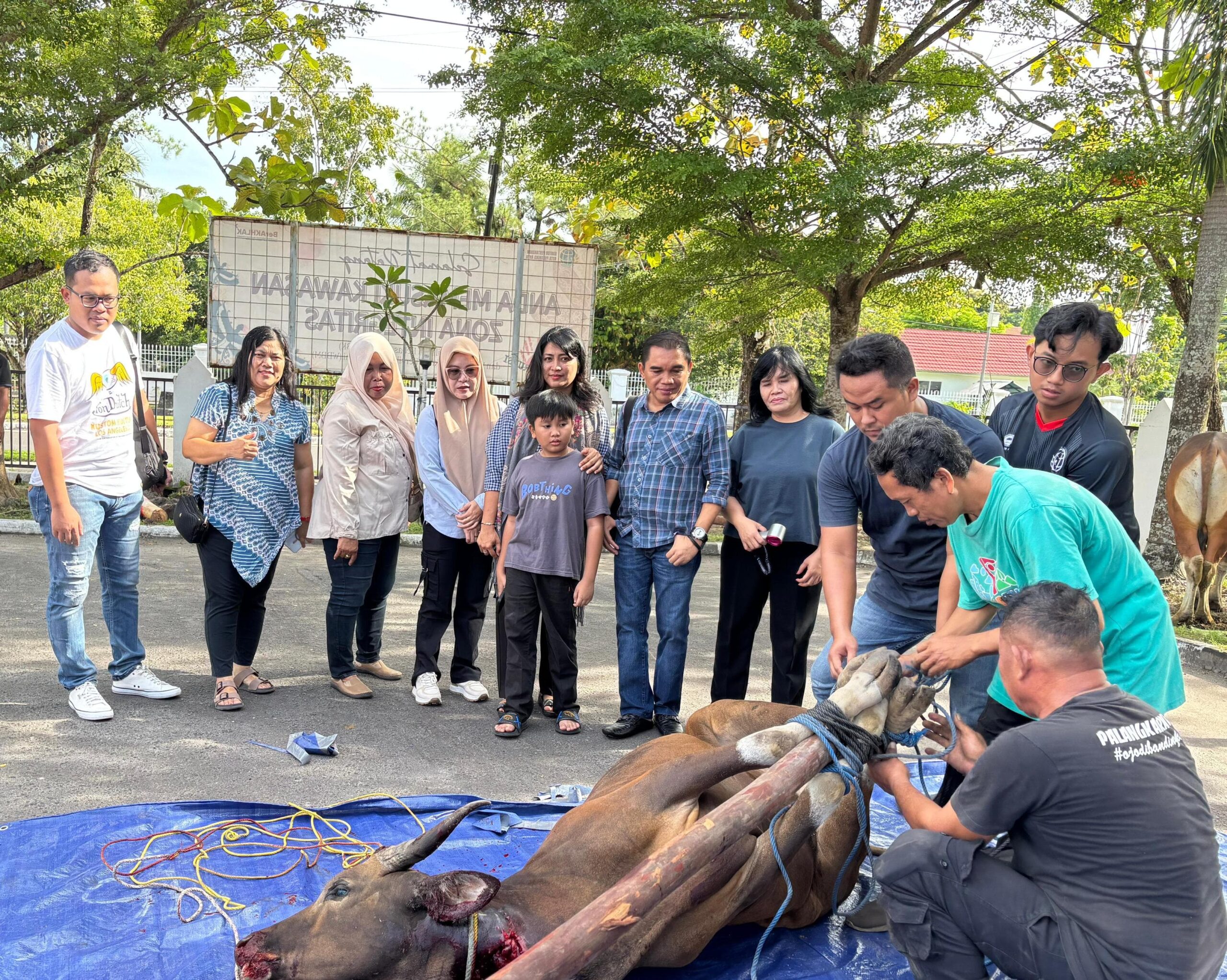 BPN Palangka Raya Idul Adha Berbagi dari Ketulusan Hati Ferdinan Adinoto Inilah Semangat Sosial yang Harus Terus Kita Pelihara