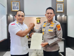 Kantor Pertanahan Kabupaten Banyuasin Terbitkan Sertifikat Elektronik untuk Polsek Sungsang