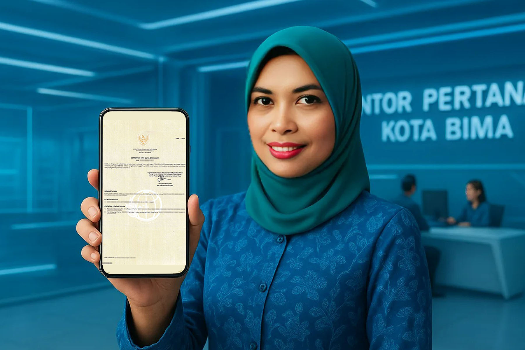 BPN Kota Bima Pastikan PTSL Hadirkan Kepastian Hukum bagi Pemilik Tanah