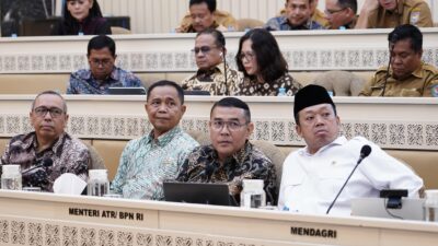 Menteri ATR/BPN Hadiri RDP, Anggaran 2026 Ditetapkan Rp9,499 Triliun