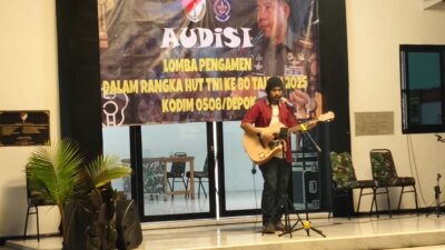 Kodim 0508/Depok Sukses Gelar Audisi Pengamen, Dorong Kreativitas Seni Jalanan
