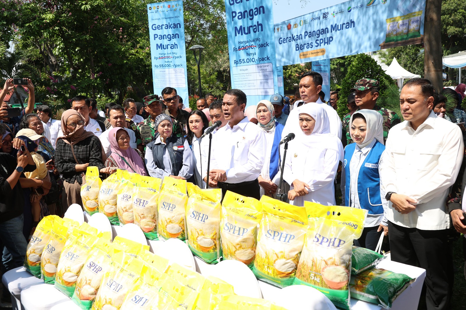 Menteri Pertanian Puji Kinerja Wali Kota Eri Cahyadi: Surabaya Capai Deflasi 0,07% Berkat Stabilitas Harga Pangan