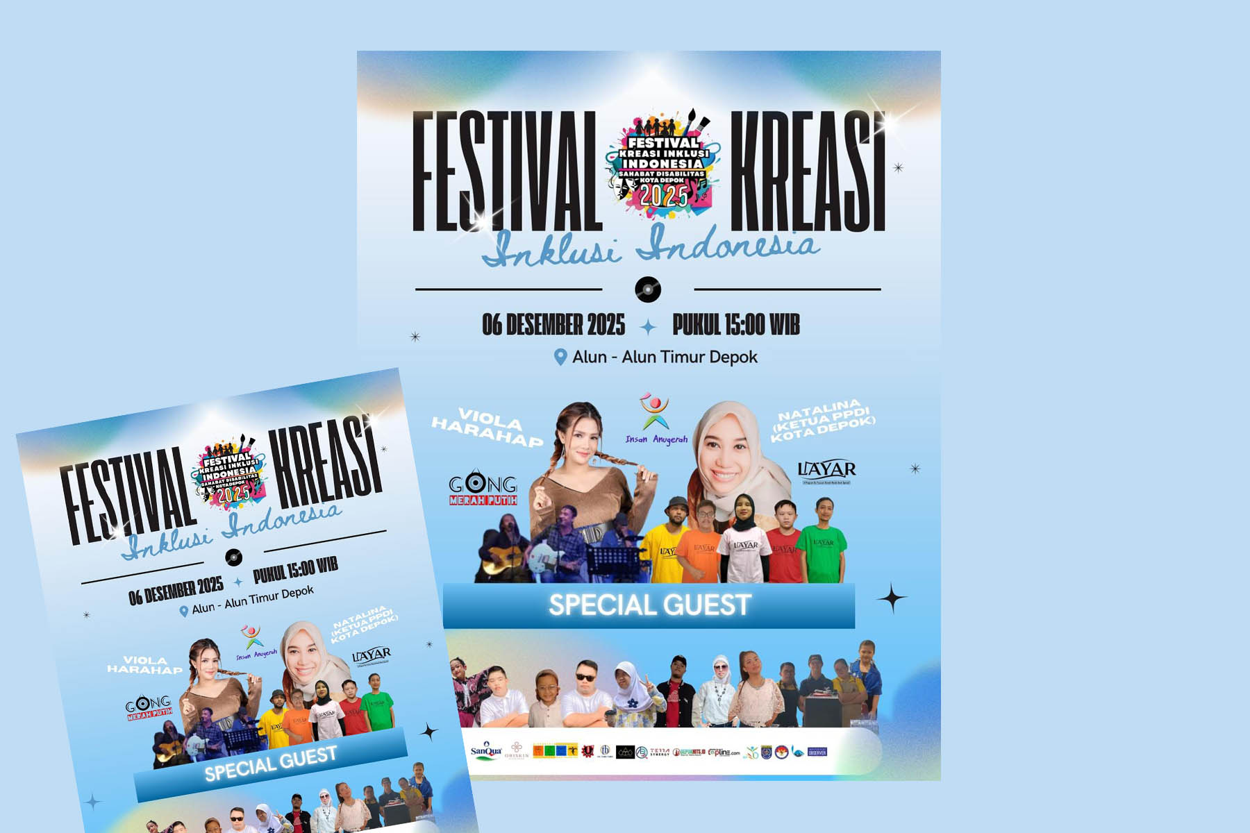 Festival Kreasi Inklusi Indonesia di Kota Depok Perkuat Komitmen Inklusivitas Disabilitas_depok