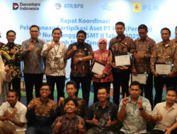 Kantah Kota Bima Tuntaskan Sertifikasi Aset PLN