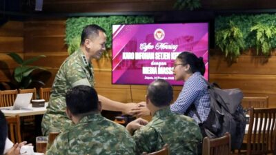 Karo Infohan Gelar Coffee Morning dengan Media Massa