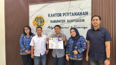 Percepatan Tol Palembang Betung, Pemerintah Mulai Bayar Uang Ganti Kerugian di Banyuasin