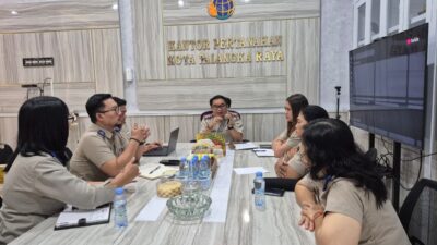 Kantor Pertanahan Kota Palangka Raya Kawal Kinerja Tahun 2026