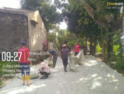 Infrastruktur Dasar Diperkuat, TMMD Kodim Depok Bangun Jalan 222 Meter
