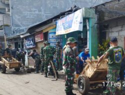 TMMD Ke-127 Bangun Drainase 200 Meter di Sukamaju