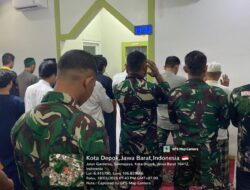 Satgas TMMD Perkuat Silaturahmi Lewat  Tarawih Bersama