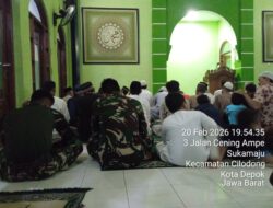 TMMD Ke-127, Kemanunggalan TNI-Rakyat Terasa Hingga di Masjid