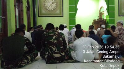 TMMD Ke-127, Kemanunggalan TNI-Rakyat Terasa Hingga di Masjid