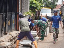 Drainase 200 Meter Capai 64 Persen, Danki Satgas TMMD: Upaya Nyata Cegah Genangan di Sukamaju