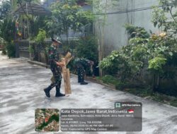 Kodim 0508/Depok Genjot Infrastruktur, Jalan 222 Meter Capai 75 Persen