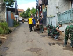 Pembangunan Drainase TMMD di Cilodong Capai 90 Persen
