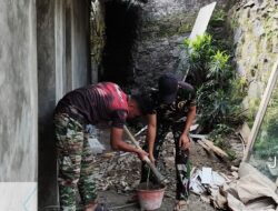 Hari ke-19 TMMD Kodim 0508/Depok, Rehab Rumah Warga Cilodong Tembus 70 Persen
