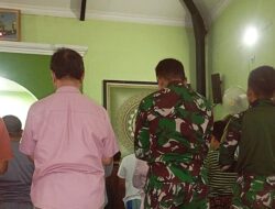 Di Balik Pembangunan TMMD, TNI dan Warga Sukamaju Bersatu dalam Ibadah Ramadan