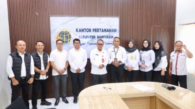 Pergantian Kepemimpinan BPN Banyuasin dari Dhona ke Moren Penuh Makna