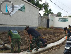TMMD Ke-127 Percepat Pembangunan Drainase untuk Cegah Genangan di Depok