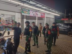 Danramil Cimanggis Turun Langsung, Patroli Gabungan Sasar Titik Rawan