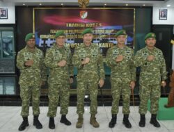 Danrem 051/Wkt Pimpin Sertijab Dua Dandim di Depok