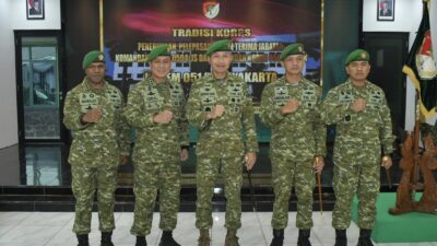 Danrem 051/Wkt Pimpin Sertijab Dua Dandim di Depok