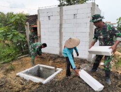 TMMD Reguler ke-128, Dandim Pati: Fasilitas MCK Wujudkan Lingkungan Sehat di Desa Godo