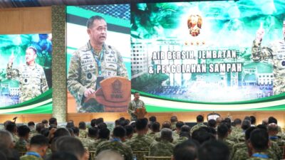 Dari Air Bersih hingga Jembatan, Kasad Ungkap Capaian Program TNI AD di Apel Dansat
