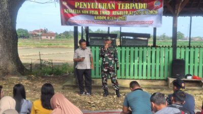 Petani Antusias Ikuti Penyuluhan TMMD, Fokus Tingkatkan Produktivitas
