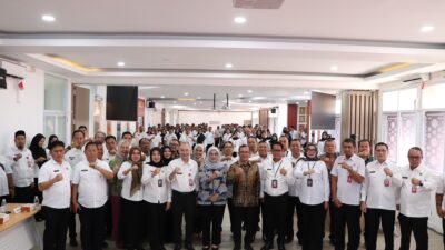 Jajaran Kantor Wilayah Badan Pertanahan Nasional (BPN) Provinsi Sumatera Selatan resmi meluncurkan Layanan Pengukuran Terjadwal serentak di seluruh Kabupaten/Kota se-Sumatera Selatan, Selasa 28 April 2026.