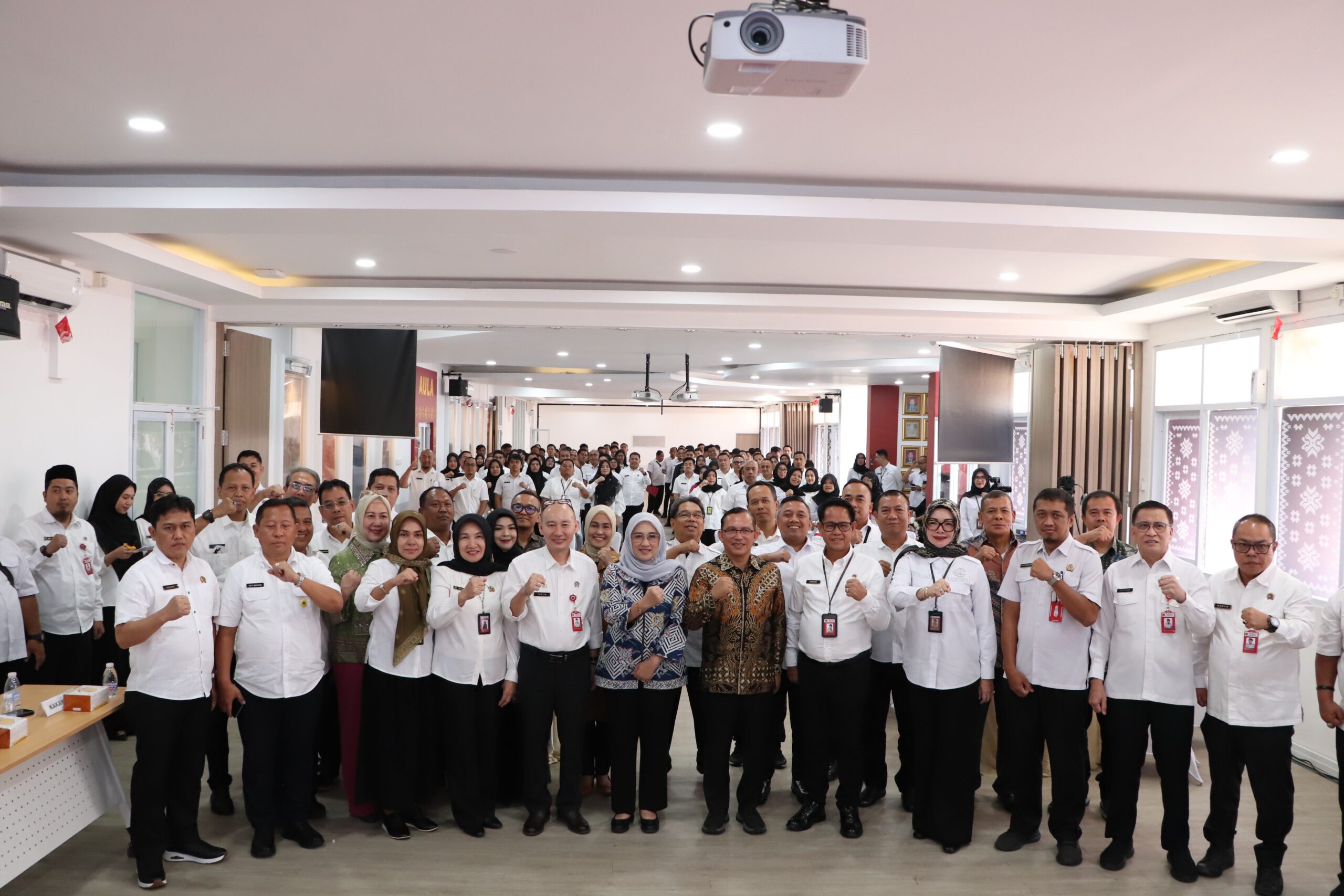 Jajaran Kantor Wilayah Badan Pertanahan Nasional (BPN) Provinsi Sumatera Selatan resmi meluncurkan Layanan Pengukuran Terjadwal serentak di seluruh Kabupaten/Kota se-Sumatera Selatan, Selasa 28 April 2026.