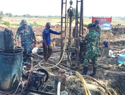 Pengeboran Terakhir di Titik 5, Satgas TMMD Reguler 128 Dekat Dengan Lokasi Warga