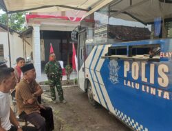 Satlantas Polresta Pati Hadirkan SIM Keliling di Lokasi TMMD 128, Permudah Warga Perpanjang SIM dan STNK