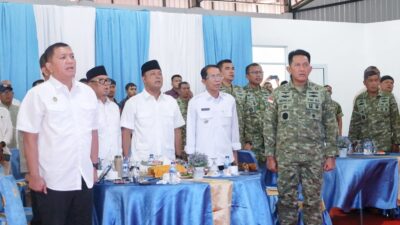 Dukung Penguatan Ekonomi Kerakyatan Kodaeral IV Hadiri Peresmian Operasional 1.061 Koperasi Merah Putih