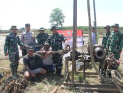 Wadan Satgas TMMD Reguler ke-128 Tinjau Pembangunan Sumur Bor untuk Lahan Pertanian, Pastikan Ketersediaan Air bagi Petani