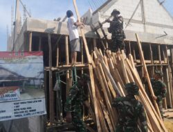 Pengerjaan RTLH Nurul Huda Dikebut, Satgas TMMD Targetkan Rampung Sebelum Penutupan