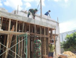 TMMD Reguler ke-128 Kodim Pati: TNI dan Warga Desa Godo Kompak Percepat Renovasi RTLH