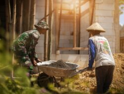 TMMD Kodim Pati: Dari Gerobak Dorong hingga Harapan, TNI dan Warga Bangun Rumah Layak