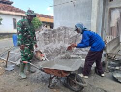 Dorong Angkong Demi Percepatan Pengecoran, Progres Rumah Shahroni Capai 65 Persen
