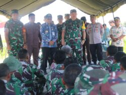 Brigjen TNI Frengki Tinjau Langsung Progres TMMD Reguler ke-128 di Pat