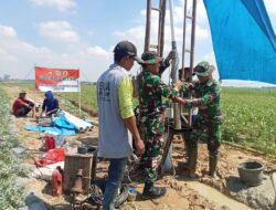Satgas TMMD Reguler 128 Kodim Pati Genjot Pembangunan Sumur Bor di Desa Godo