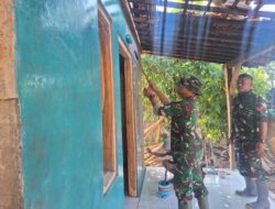 Sentuhan Warna Harapan, RTLH Program TMMD Ke-128 Kodim Pati Masuk Tahap Pengecatan