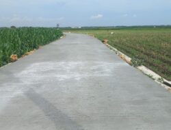 Rampung 100 Persen, Jalan Beton TMMD di Desa Godo Jadi Akses Andalan Petani