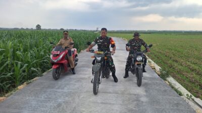 Jalan Beton TMMD Desa Godo Resmi Rampung, Dansatgas Pastikan Siap Digunakan Warga