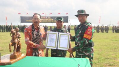 Penutupan TMMD Reguler Ke-128 Kodim Pati Perkuat Kemanunggalan TNI dan Rakyat
