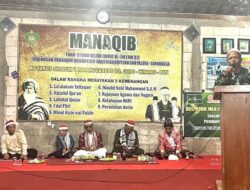 Satgas TMMD 128 Hadiri Sedekah Bumi Paranggaruda, Manaqib dan Doa Bersama Pererat Kebersamaan TNI dan Warga Desa Godo
